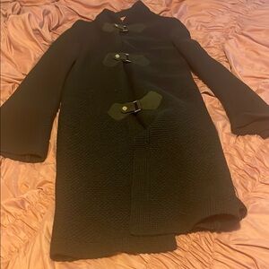 Tory Burch Brown Wool Blend Coat